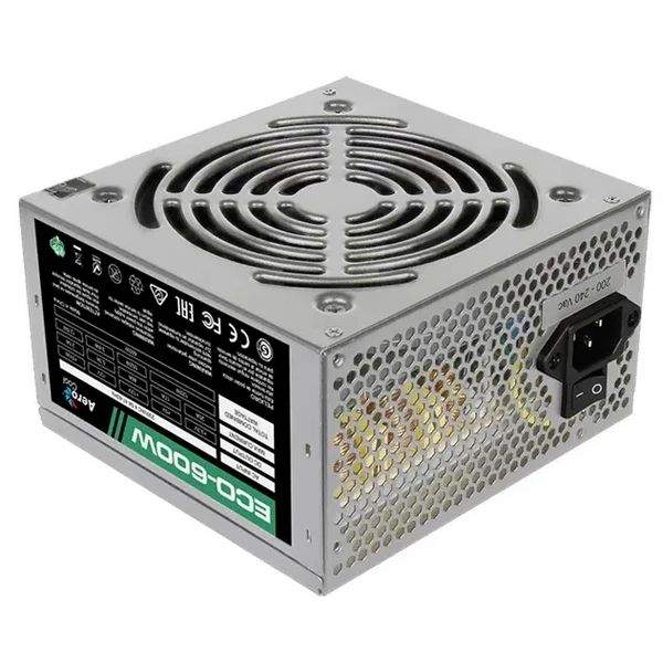 Блок питания AeroCool ECO-600W 600W - купить в Atbook, цена на Мегамаркет