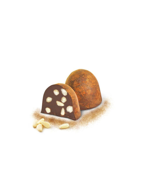 Конфеты "Кедровый трюфель" орех и тёмный шоколад 120 г