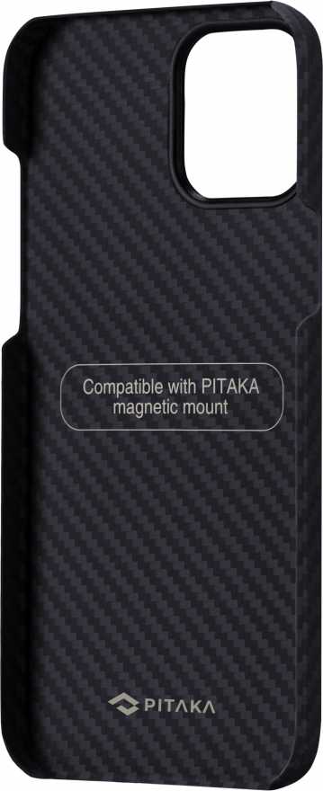 Чехол Pitaka MagEZ (KI1201P) для iPhone 12 Pro (Black/Grey)