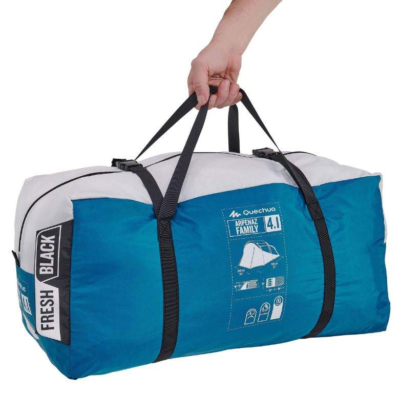 Huytoi‼️Quechua ARPENAZ FAMILY 4.1 Quechua Arpenaz Family Camping Tent 4 Person *Factory