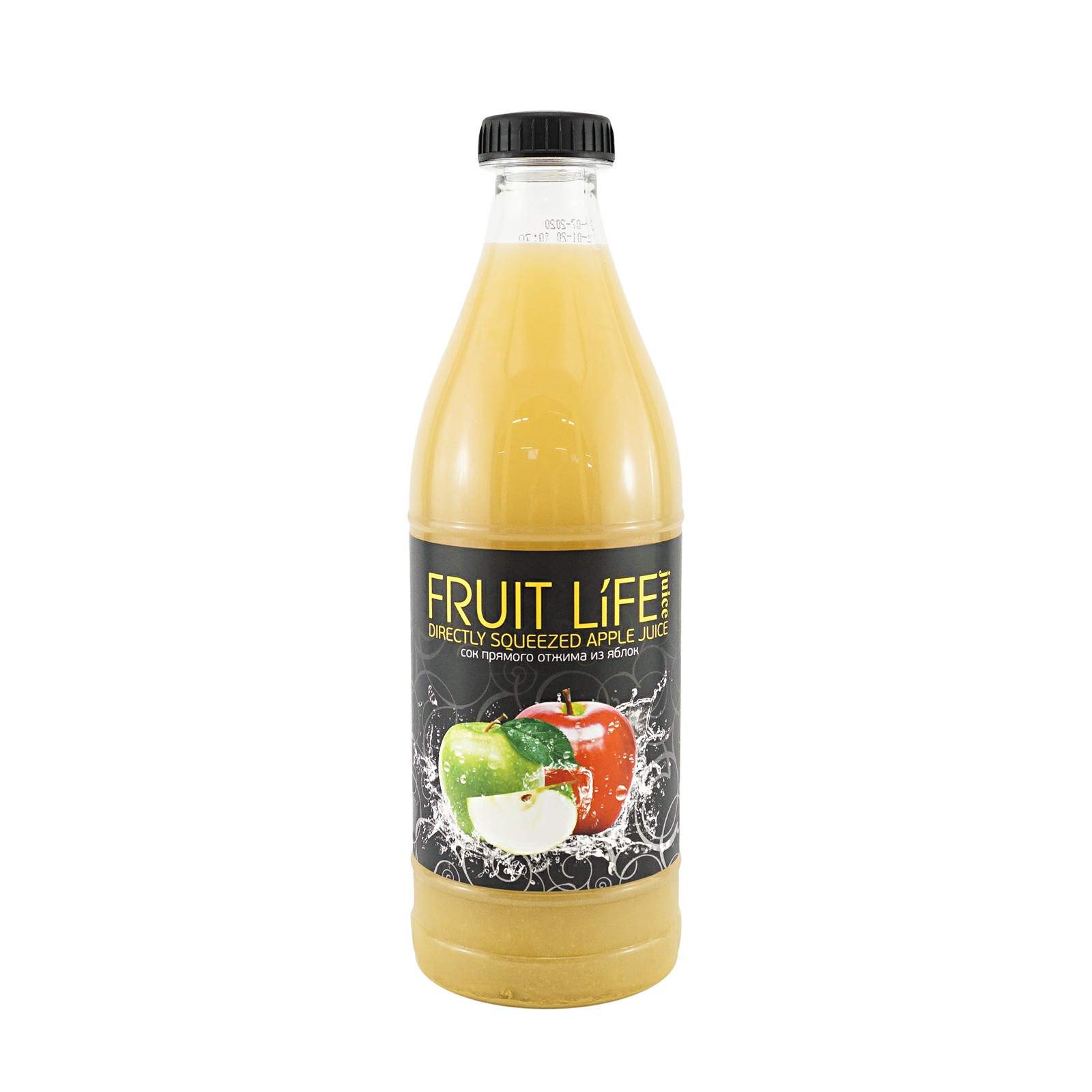 Фотография <b>Сок</b> <b>Fruit</b> <b>Life</b> <b>juice</b> пастеризованный прямого отжима из яблок 900...