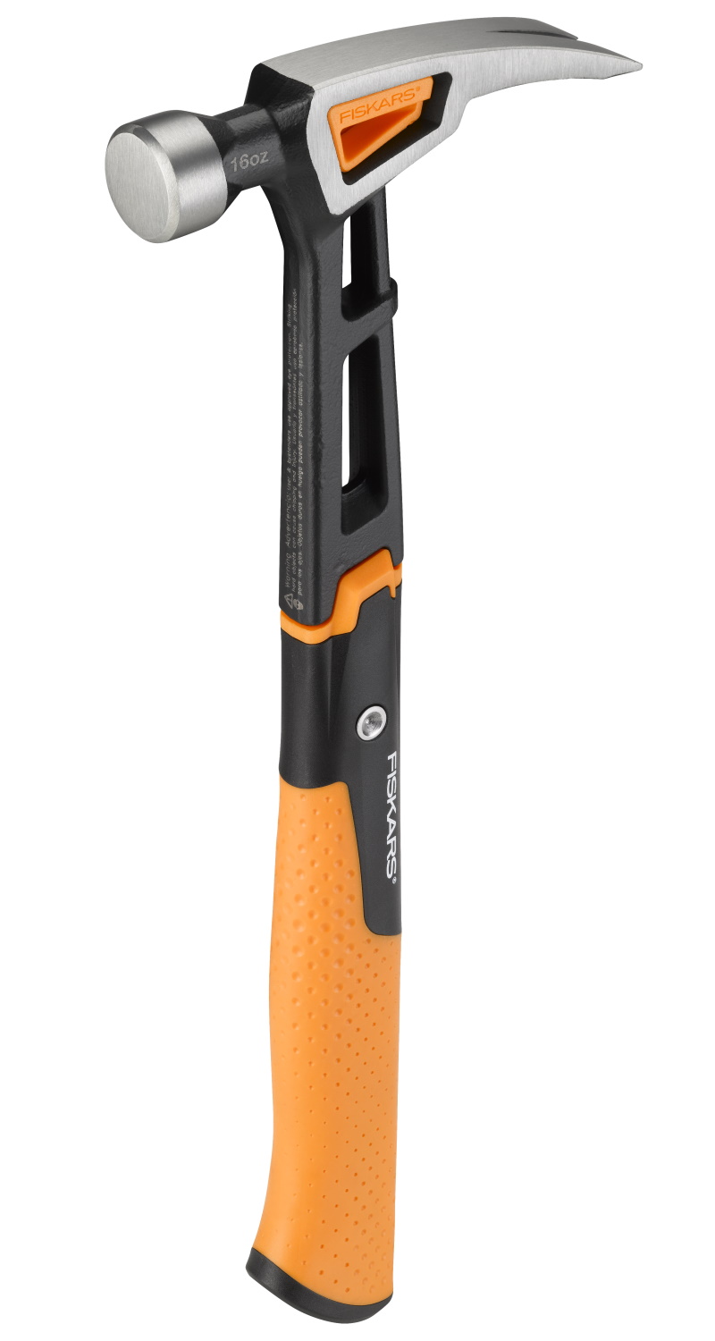 Молоток столярный Fiskars 1020213 M 16oz/13.5" - купить в Мегамаркет Спб Шушары, цена на Мегамаркет