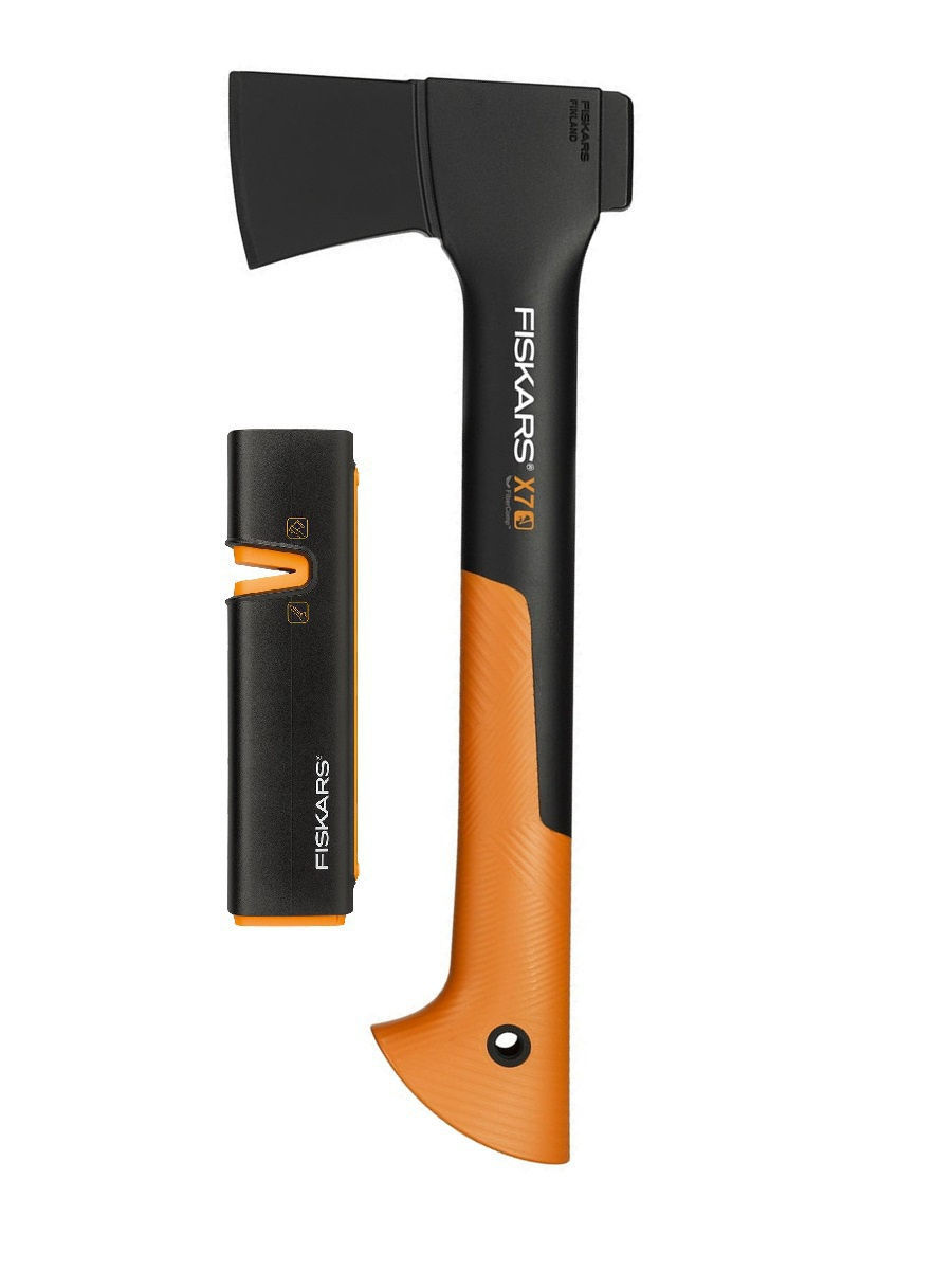 Топор универсальный Х7 + точилка Fiskars 1020183