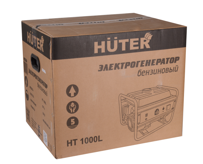 Бензиновый генератор huter ht1000l