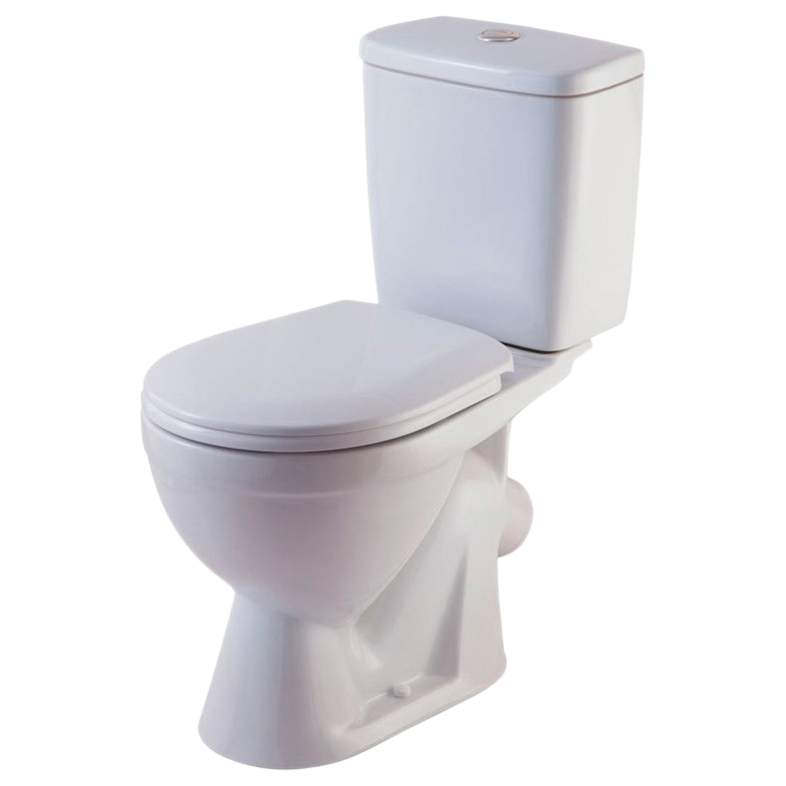 Унитаз-компакт ROSA Лира Вн УнБ05 белый - отзывы покупателей на Мегамаркет