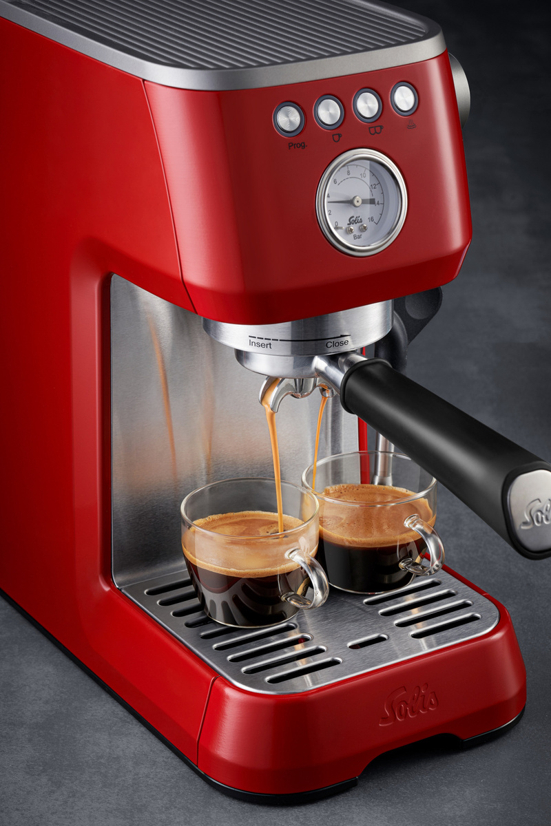 Кофеварка рожкового типа Solis 1170 R - купить в АБСОЛЮТ ТРЕЙД Москва ...