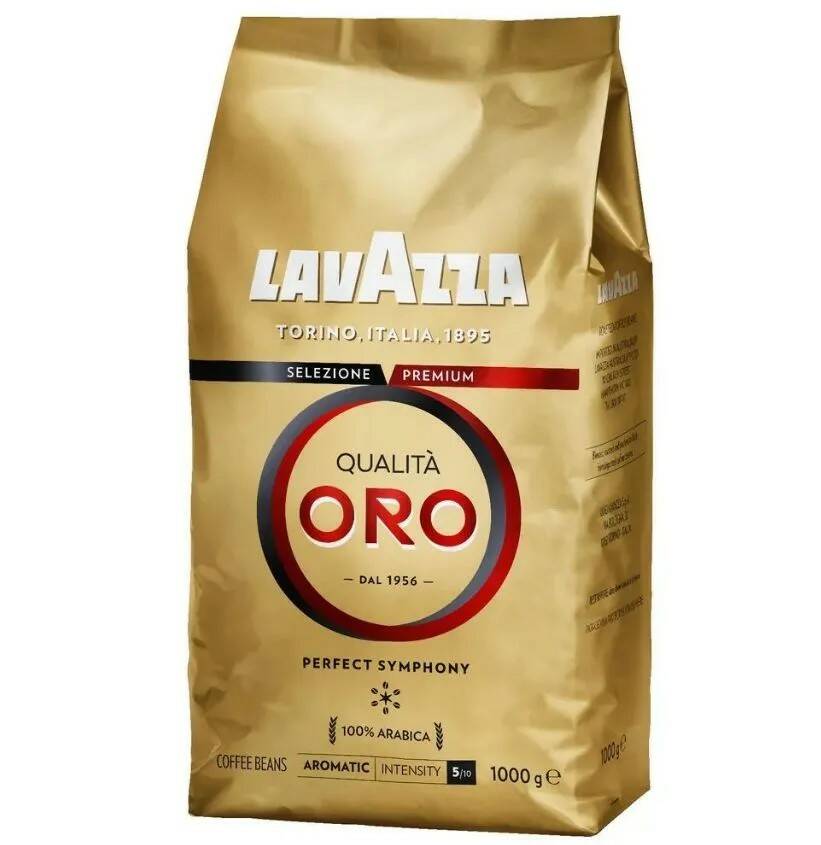 Купить кофе в зернах Lavazza Qualita Oro 1кг,, цены на Мегамаркет | Артикул: 100050492726