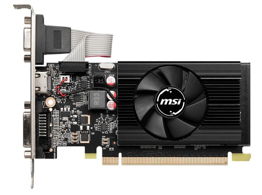 Видеокарта MSI NVIDIA GeForce GT 730 (N730K-2GD3/LP), купить в Москве, цены в интернет-магазинах на Мегамаркет