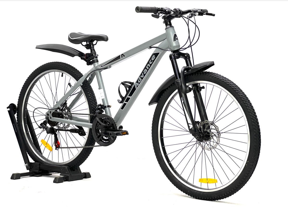 Горный велосипед CRUZER ADVANCE 26" 2024 17" серый, рост 145-185 - купить в Москве, цены на Мегамаркет | 600017043924