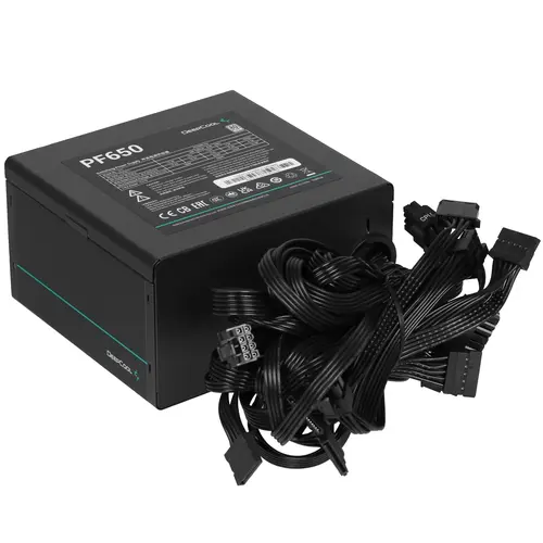 Блок питания DEEPCOOL PF650D 650W (R-PF650D-HA0B-EU), купить в Москве, цены в интернет-магазинах на Мегамаркет