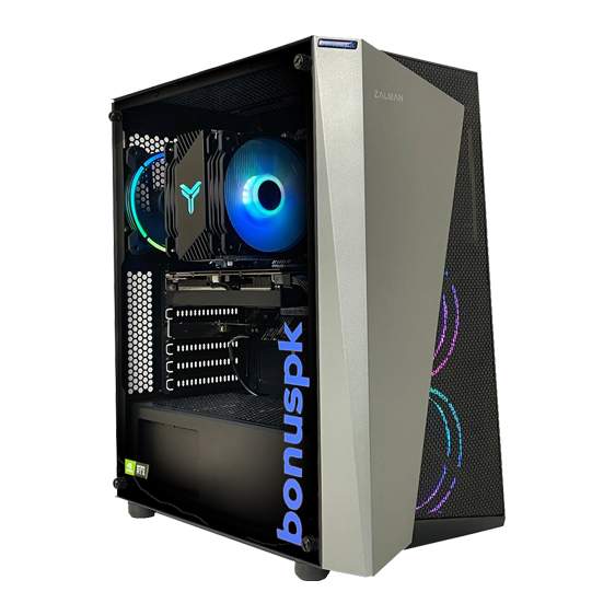Настольный компьютер BonusPK черный (3506469) - купить в BonusПК, цена на Мегамаркет