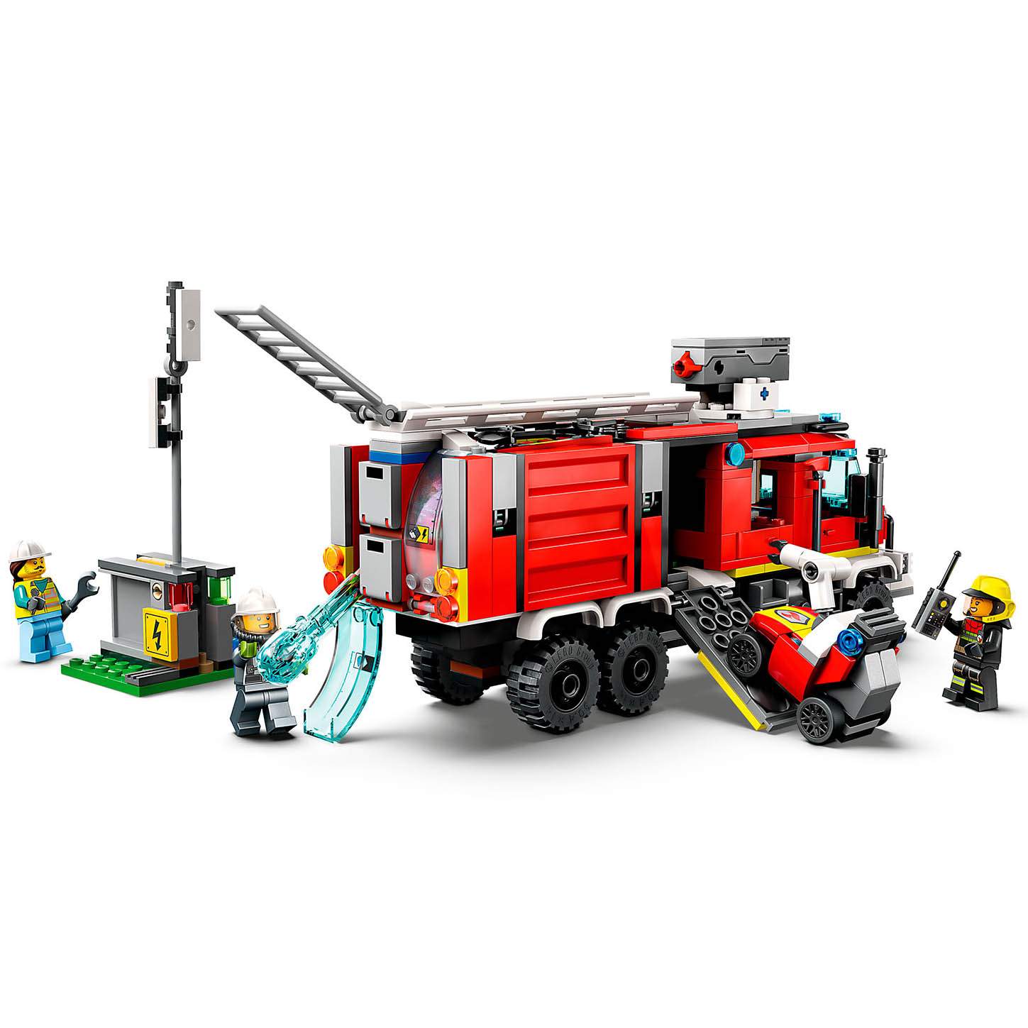 Набор Lego City Машина пожарного расчета 60374, 502 дет. - купить на  Мегамаркет