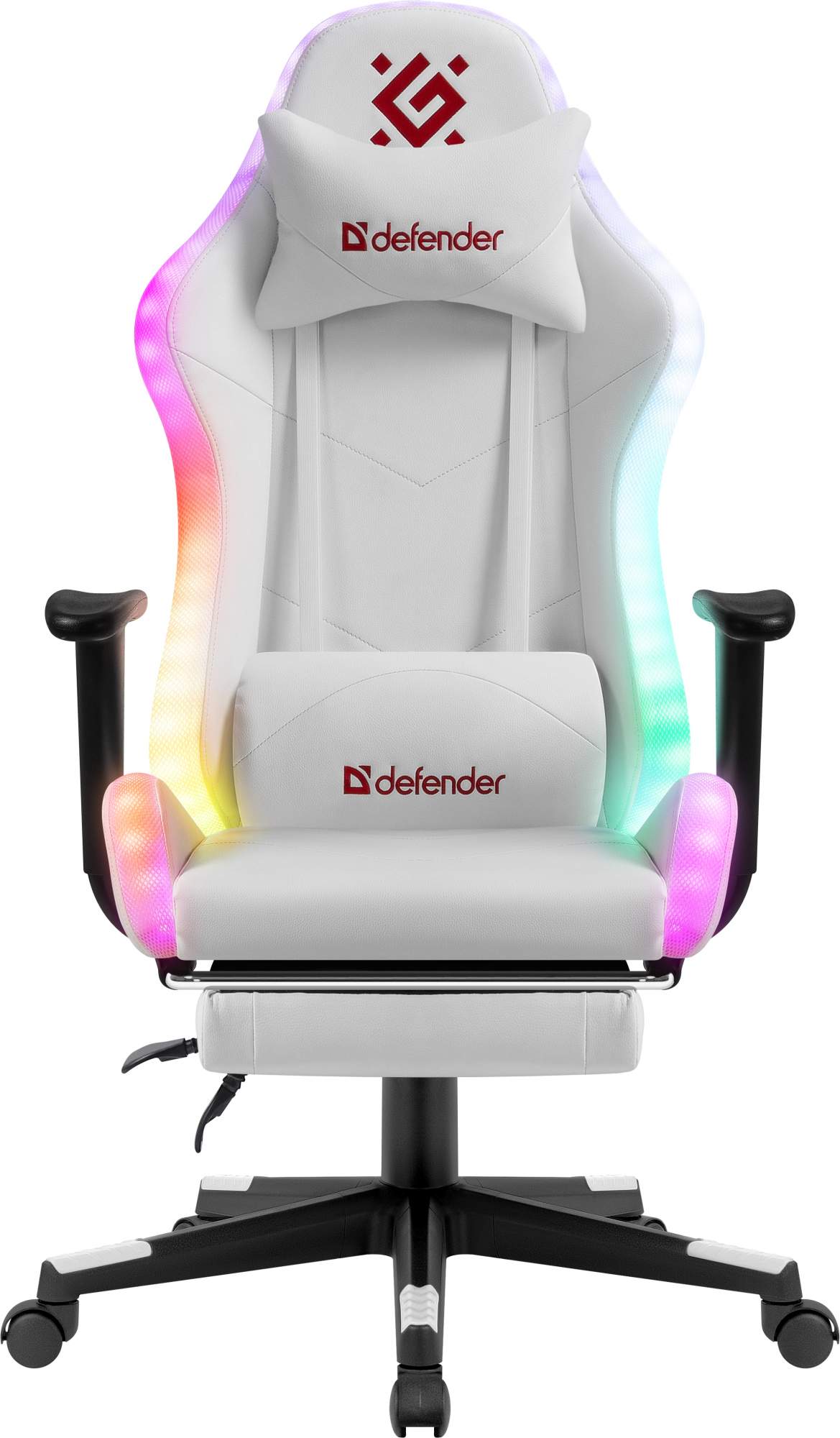 Игровое кресло DEFENDER Watcher белый - купить в www.cenam.net, цена на Мегамаркет