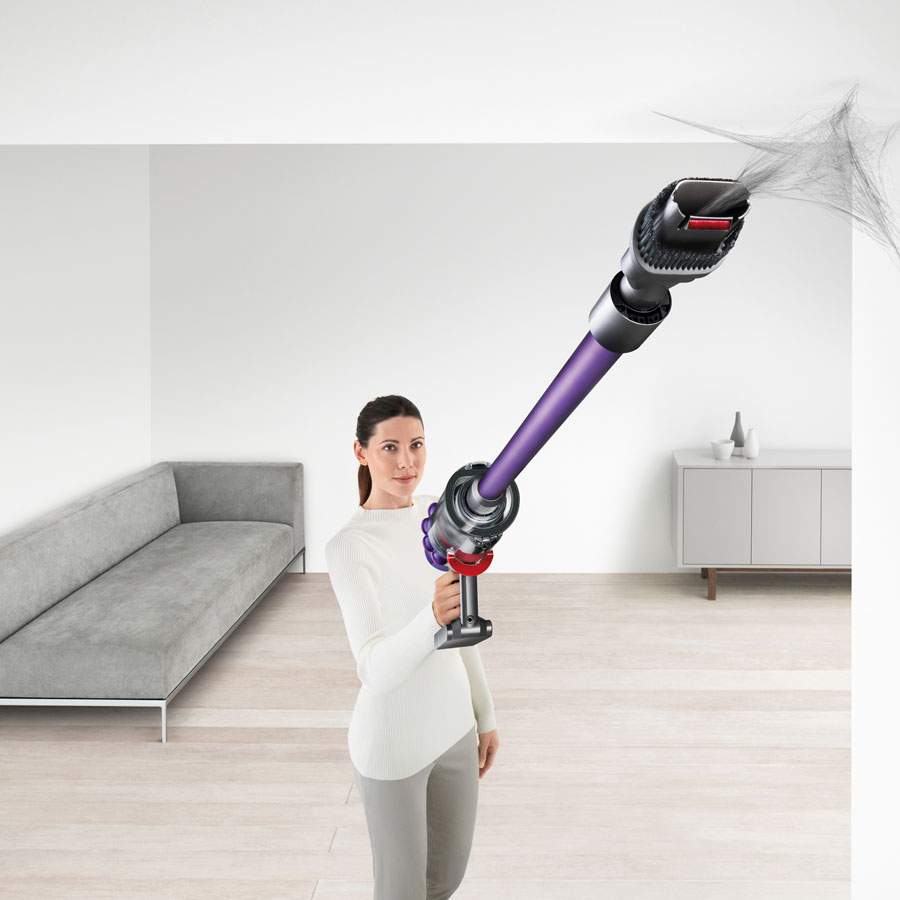 Пылесос Dyson Cyclone SV12 V10 Animal фиолетовый, серый, купить в Москве,  цены в интернет-магазинах на Мегамаркет