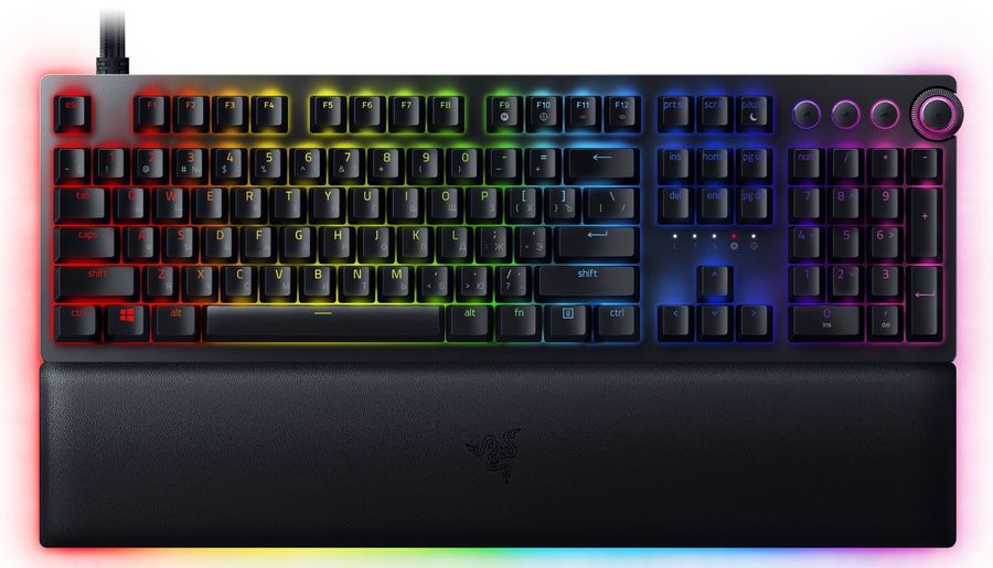 Проводная игровая клавиатура Razer Huntsman V2 Analog Black (RZ03-03610800-R3R1), купить в Москве, цены в интернет-магазинах на Мегамаркет