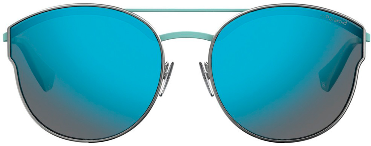 Солнцезащитные очки женские Polaroid PLD 4057/S серебристые