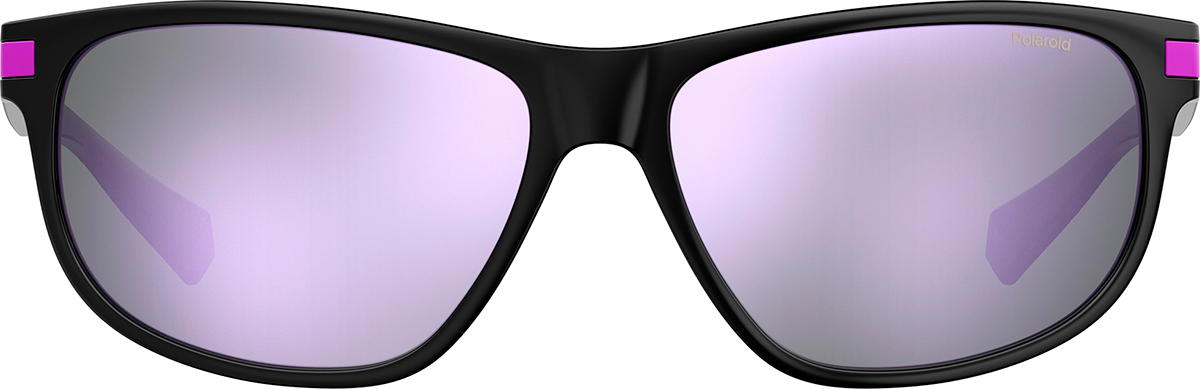 Солнцезащитные очки женские Polaroid PLD 2099/S черные/фиолетовые