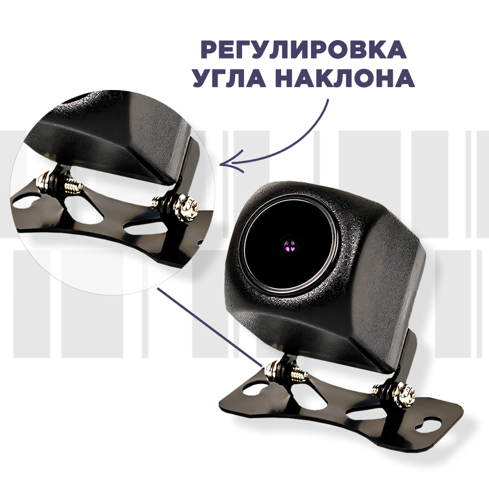 Камера заднего вида для автомобиля S&H Electronics 206043864 2,5 jack 4 pin  черная – купить в Москве, цены в интернет-магазинах на Мегамаркет