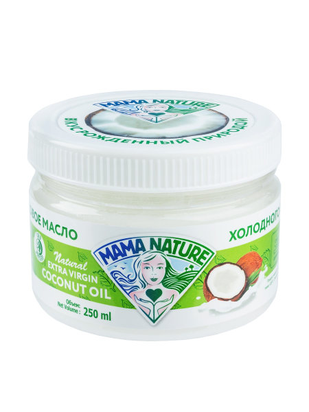 Кокосовое масло Mama Nature Extra Virgin 0,25 л