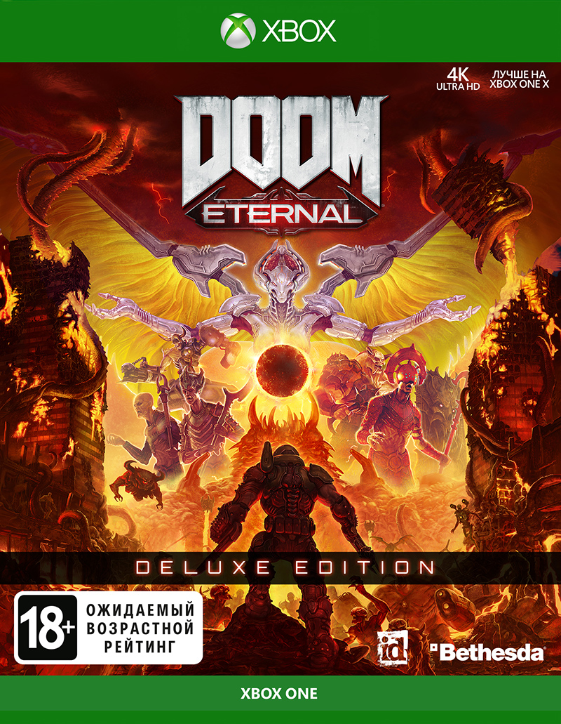 Игра DOOM Eternal Deluxe Edition для Xbox One - купить в Москве, цены в  интернет-магазинах Мегамаркет