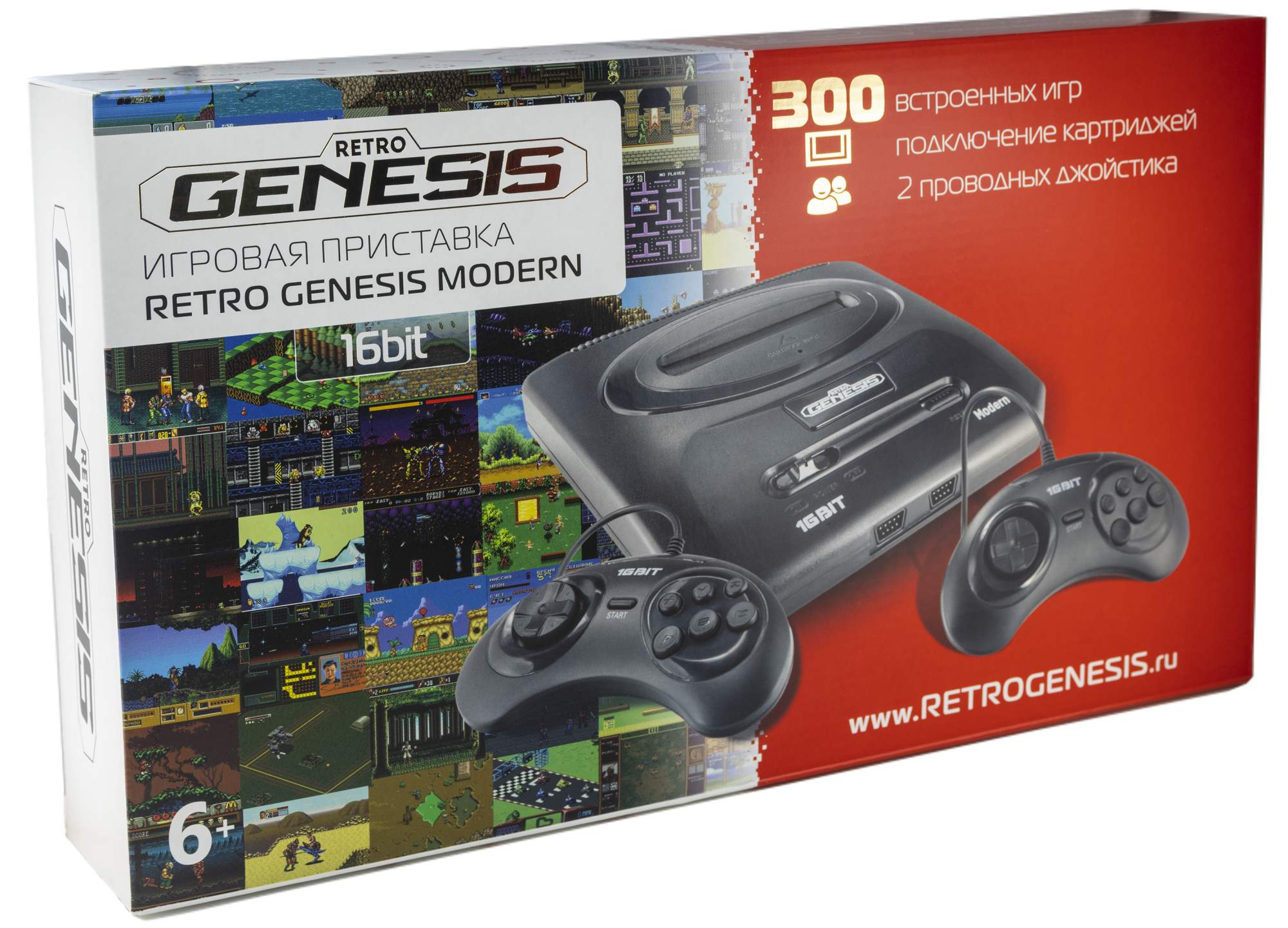 Игровая приставка Retro Genesis 16 Bit Modern, купить в Москве, цены в  интернет-магазинах на Мегамаркет