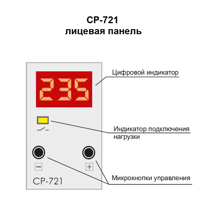 Реле ср 721 подключение