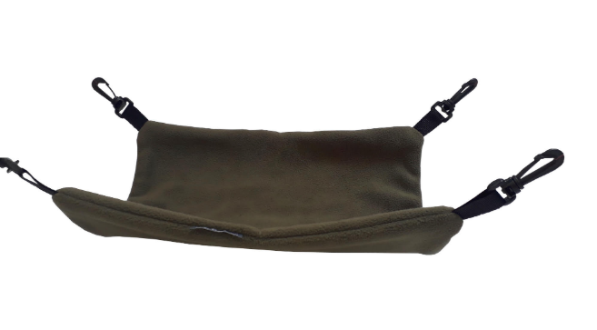 Гамак для грызунов OSSO Fashion флис, хаки, размер 30 x 35 см
