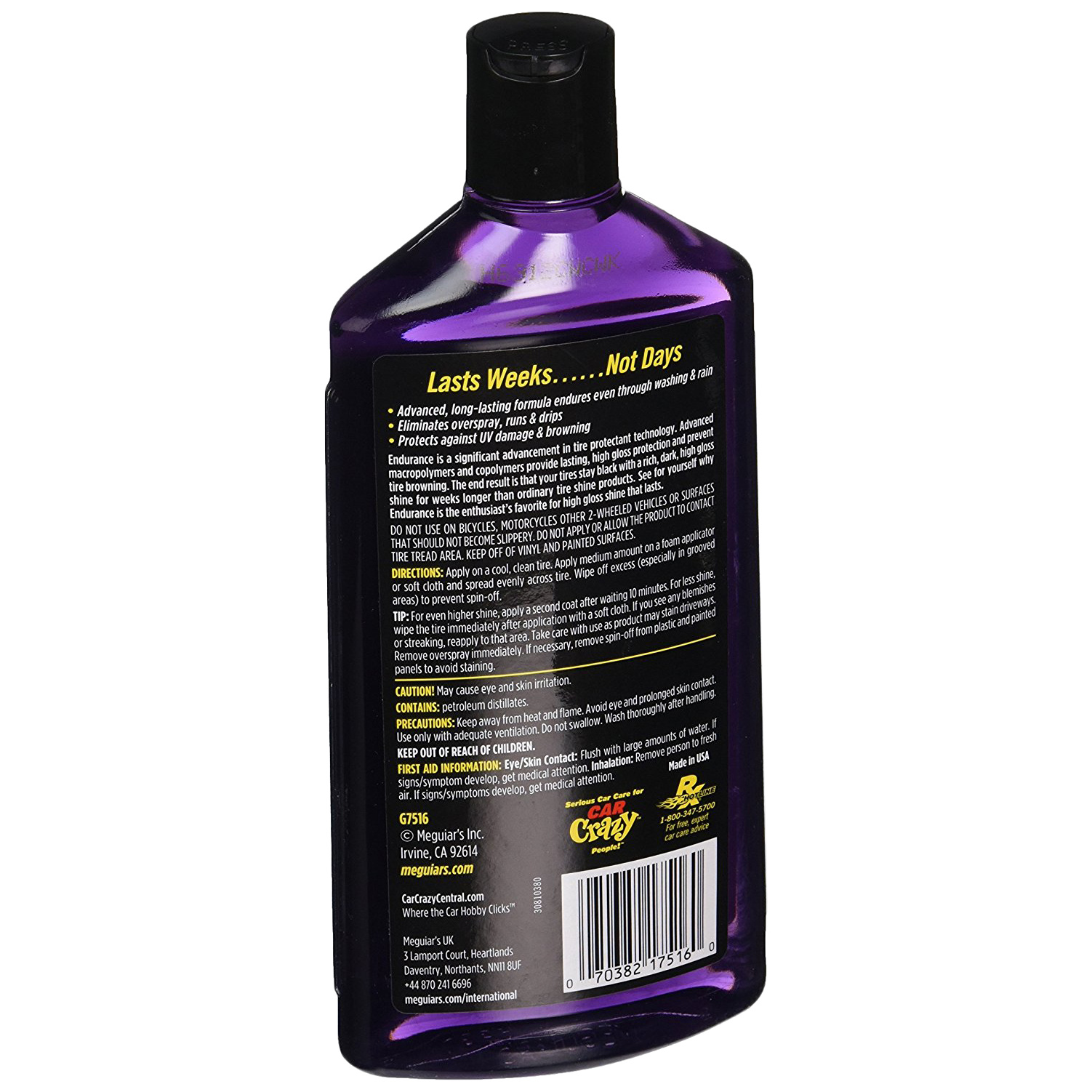 Meguiar S Endurance Tire Gel Купить