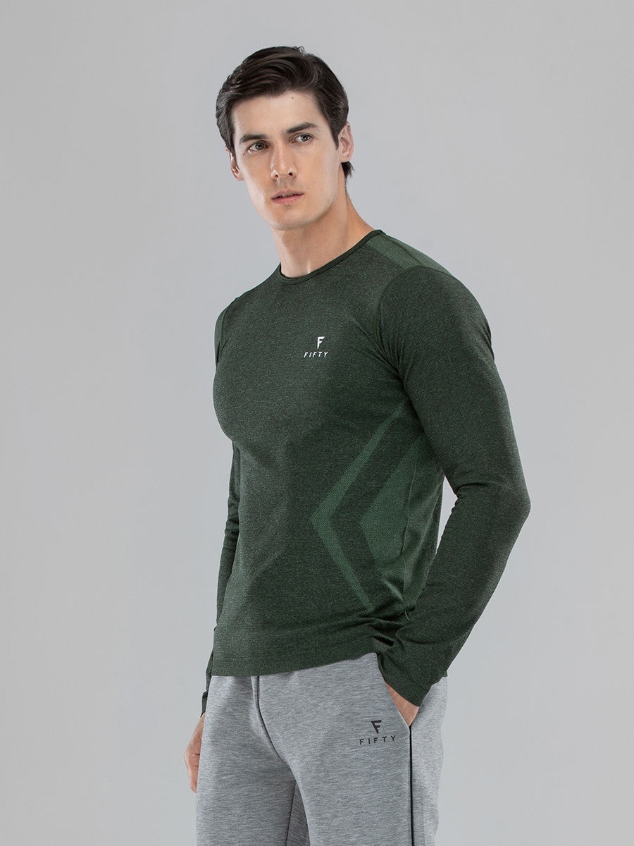 Лонгслив Fifty Smartknit, khaki, XL