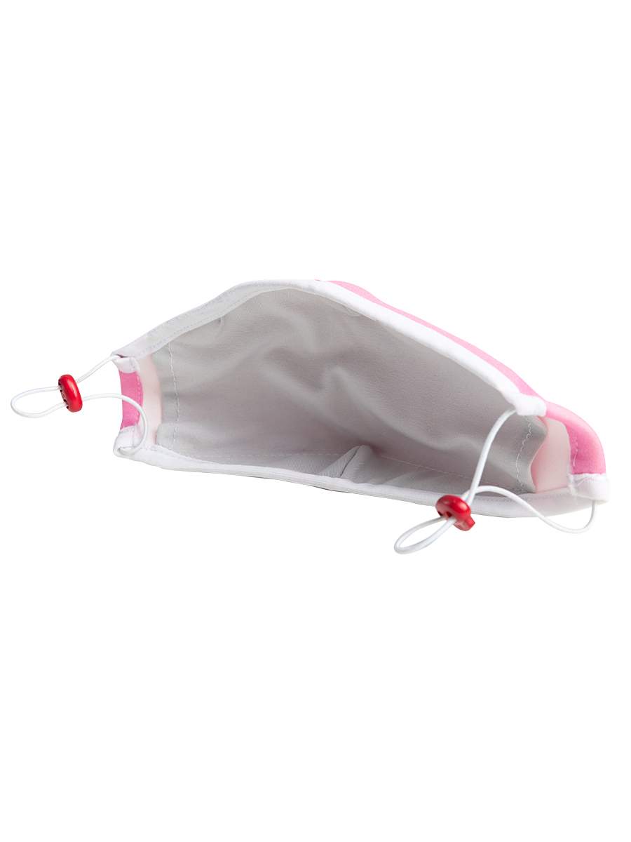 Многоразовая защитная маска Routemark Spiro розовая 1 шт.