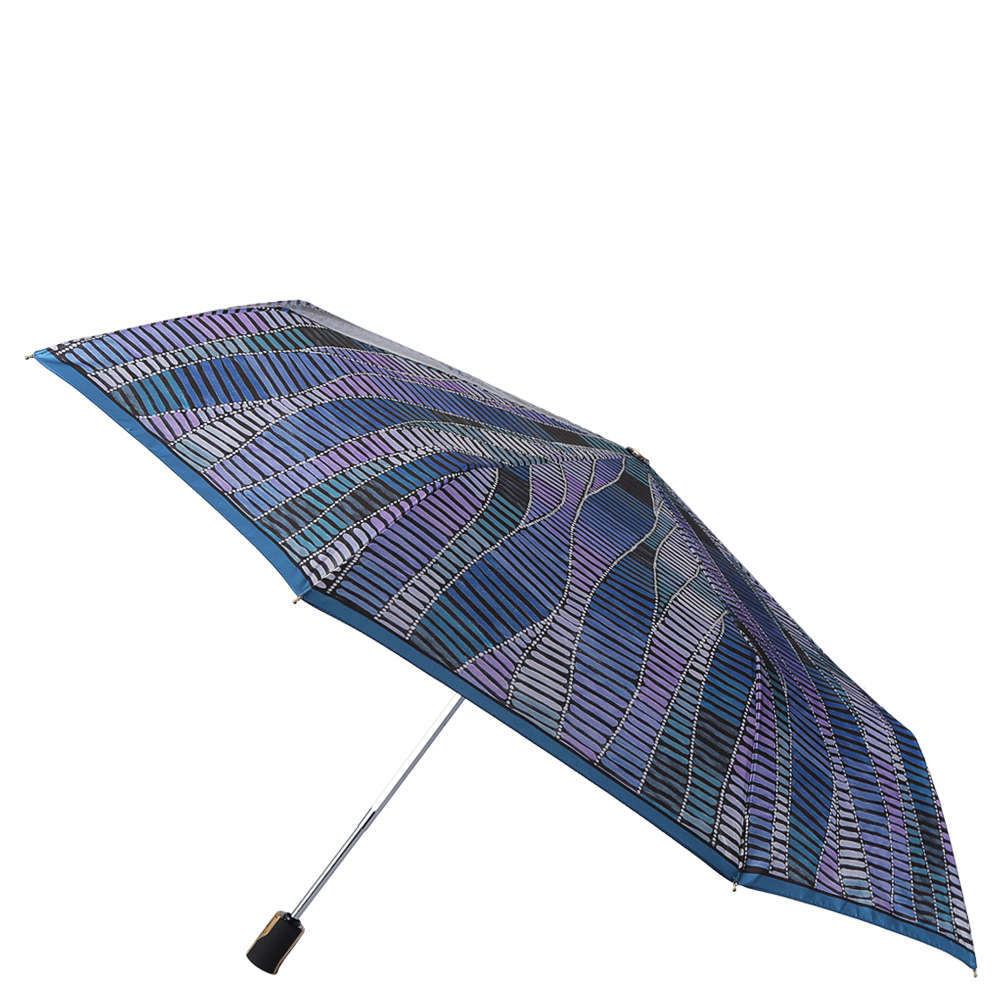 Зонт складной женский автоматический FABRETTI L-20106 синий-2