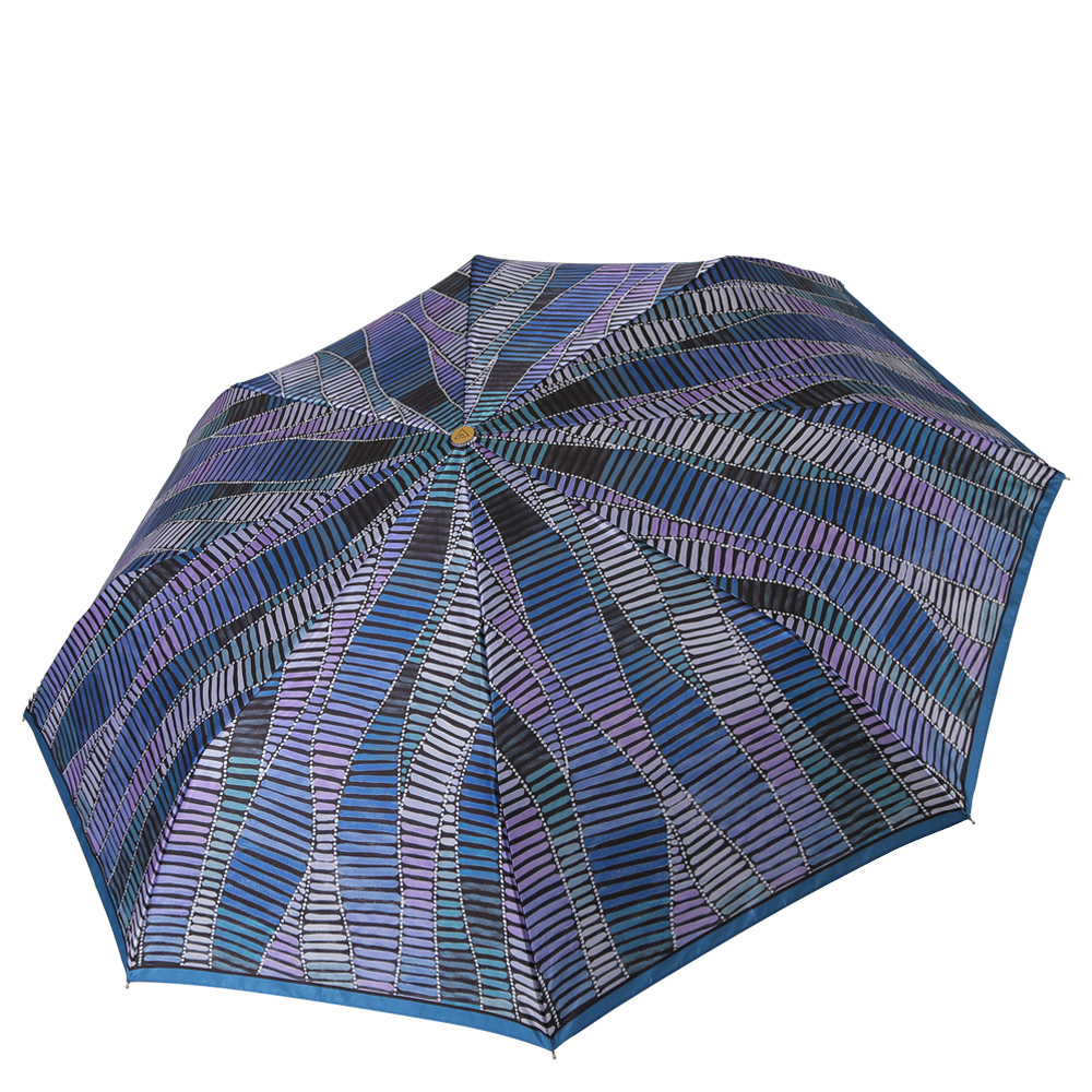 Зонт складной женский автоматический FABRETTI L-20106 синий-2