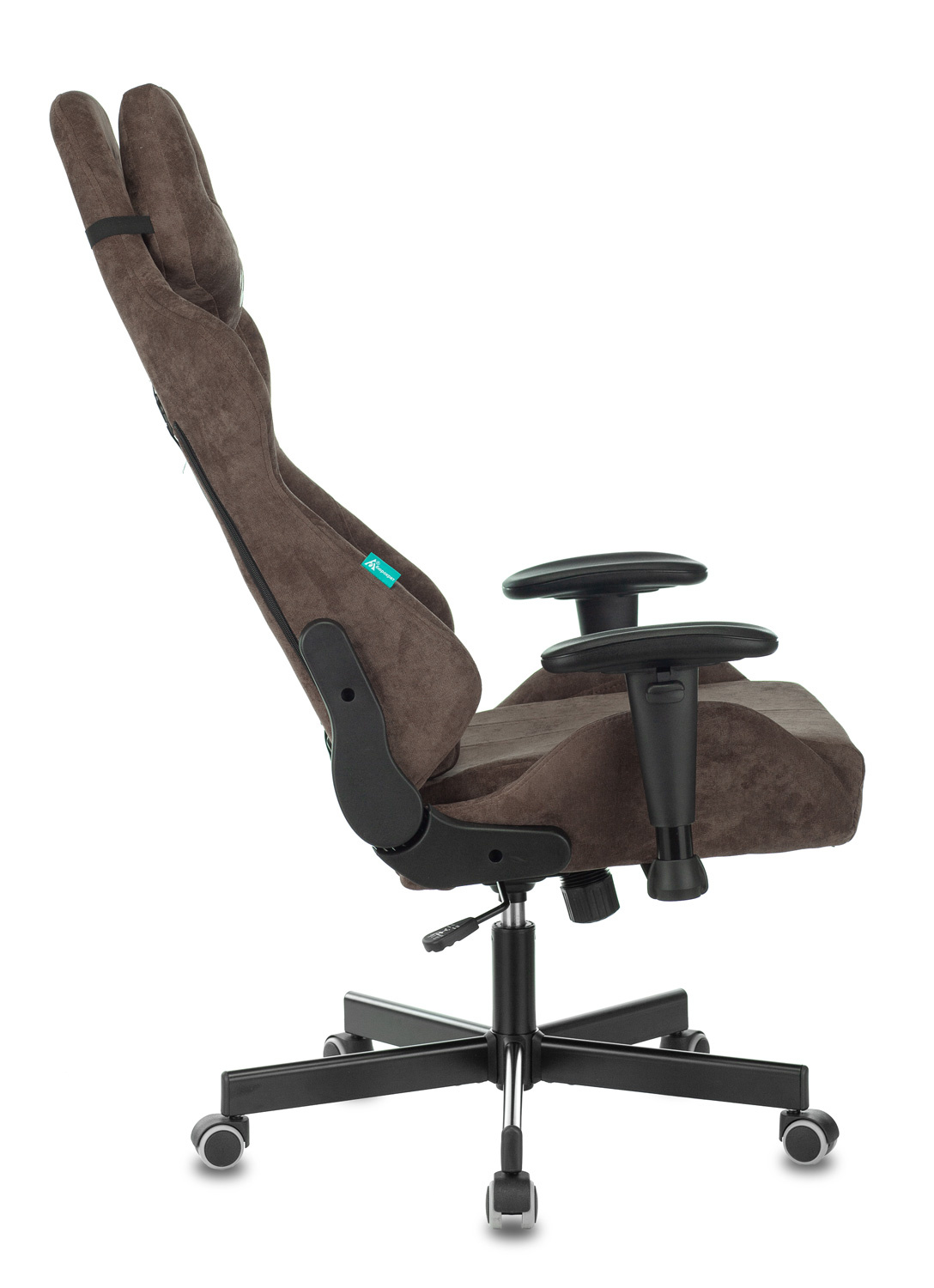 Кресло игровое ZOMBIE VIKING KNIGHT LT10 FABRIC коричневый крестовина металл