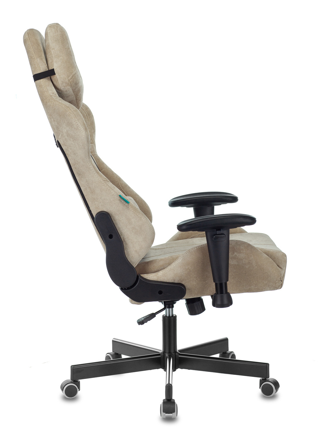 Кресло игровое ZOMBIE VIKING KNIGHT LT21 FABRIC песочный крестовина металл