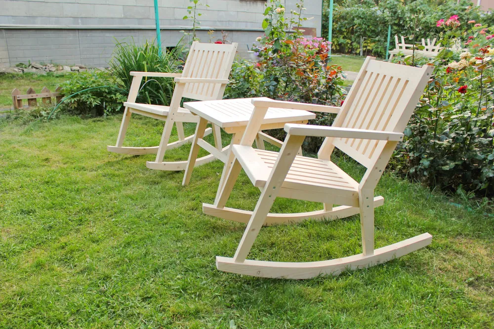 Кресло-качалка Garden Way Vuitton Black купить в интернет-магазине Бигарден всег