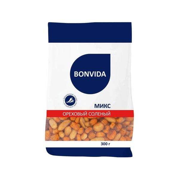 Ореховая смесь Bonvida соленая со вкусом чили 500 г