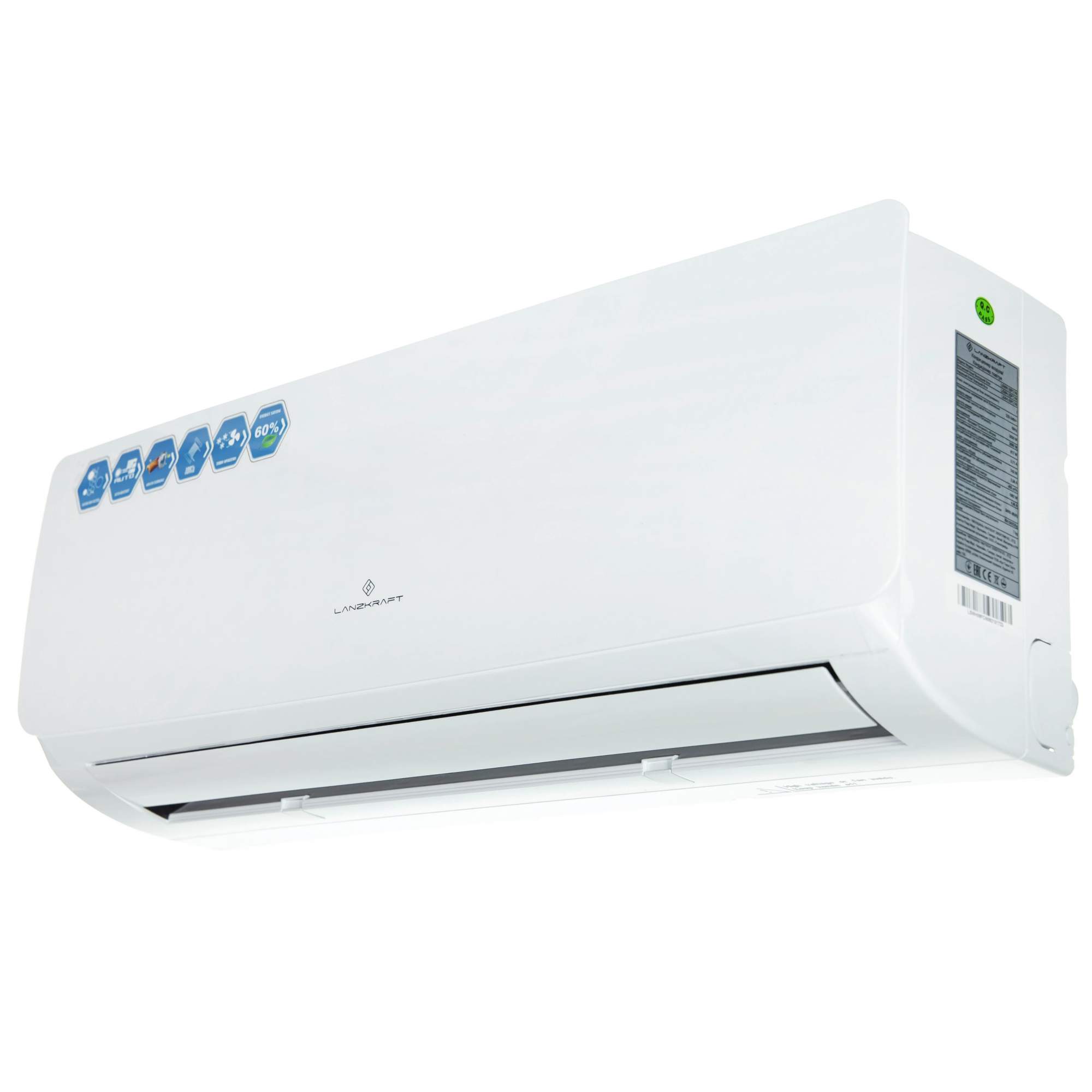 Сплит-система Lanzkraft LSWH-20FC1Z/LSAH-20FC1Z Simple Inverter, купить в Москве, цены в интернет-магазинах на Мегамаркет