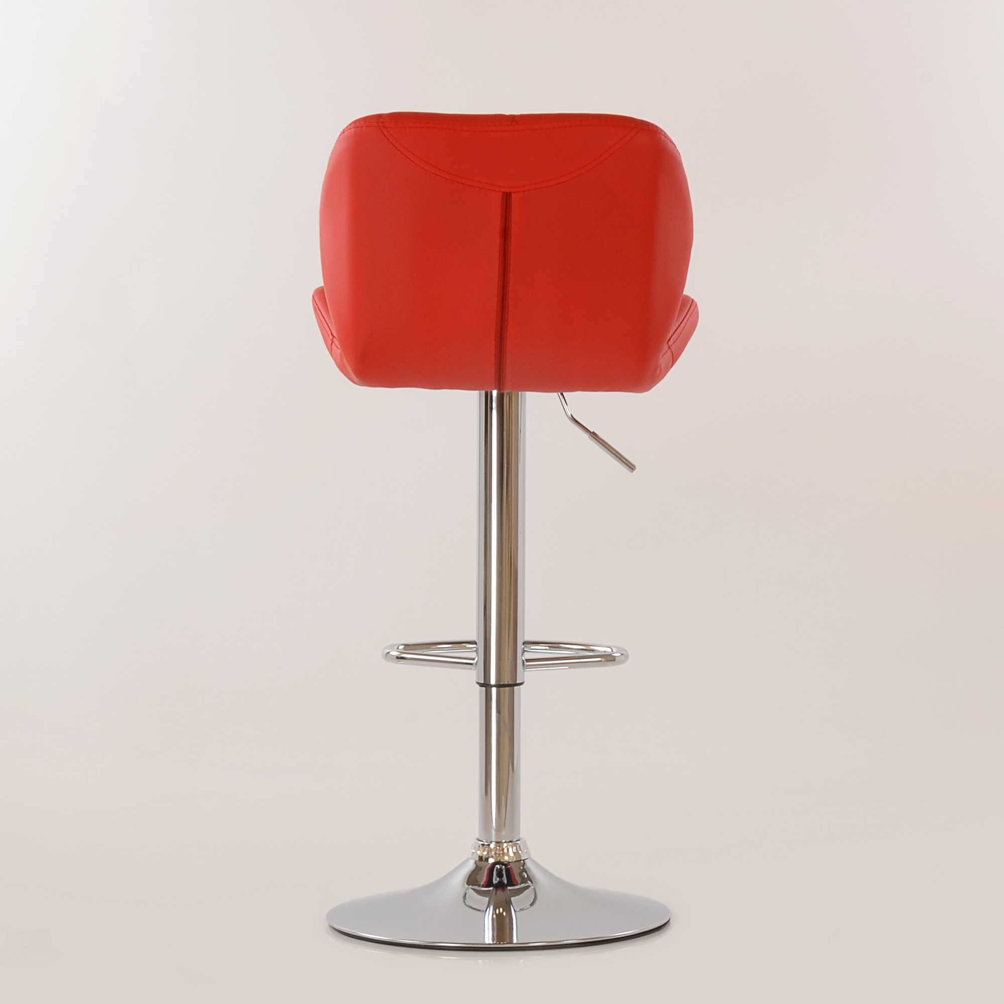 Барный стул Barneo N-85 Diamond красная экокожа