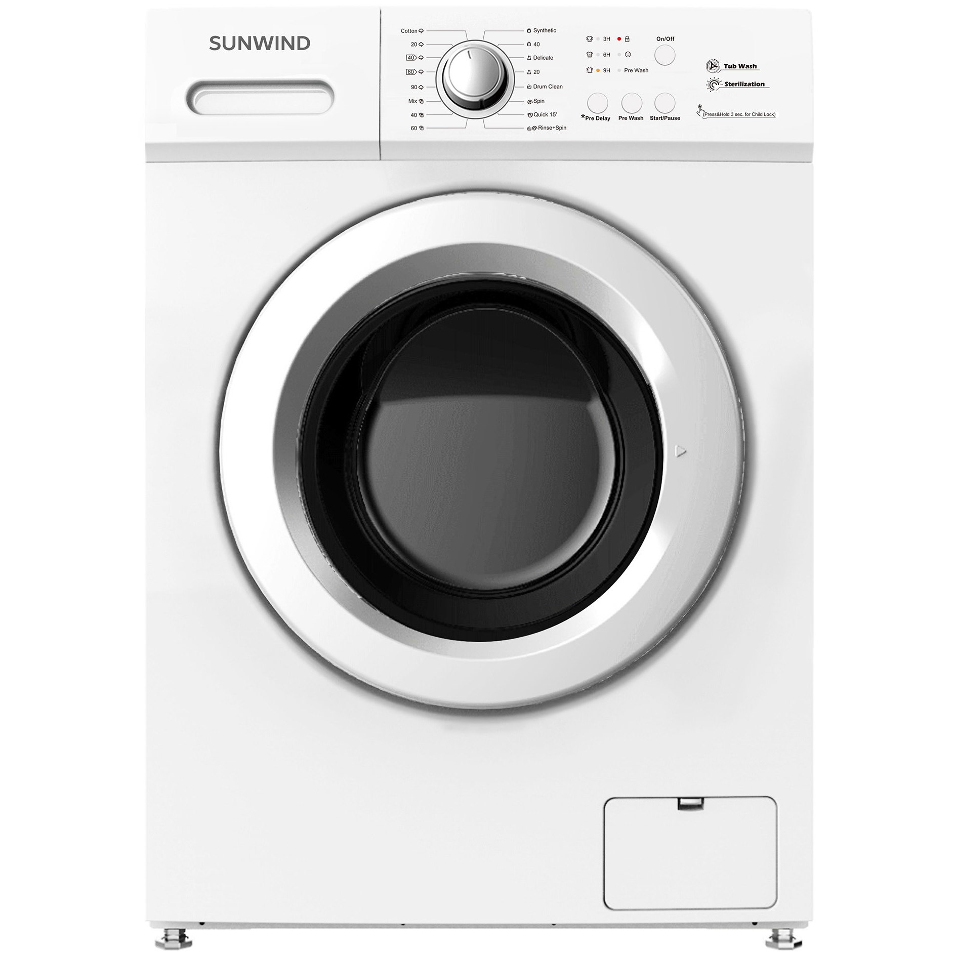 Стиральная машина SUNWIND SWMA602 5кг