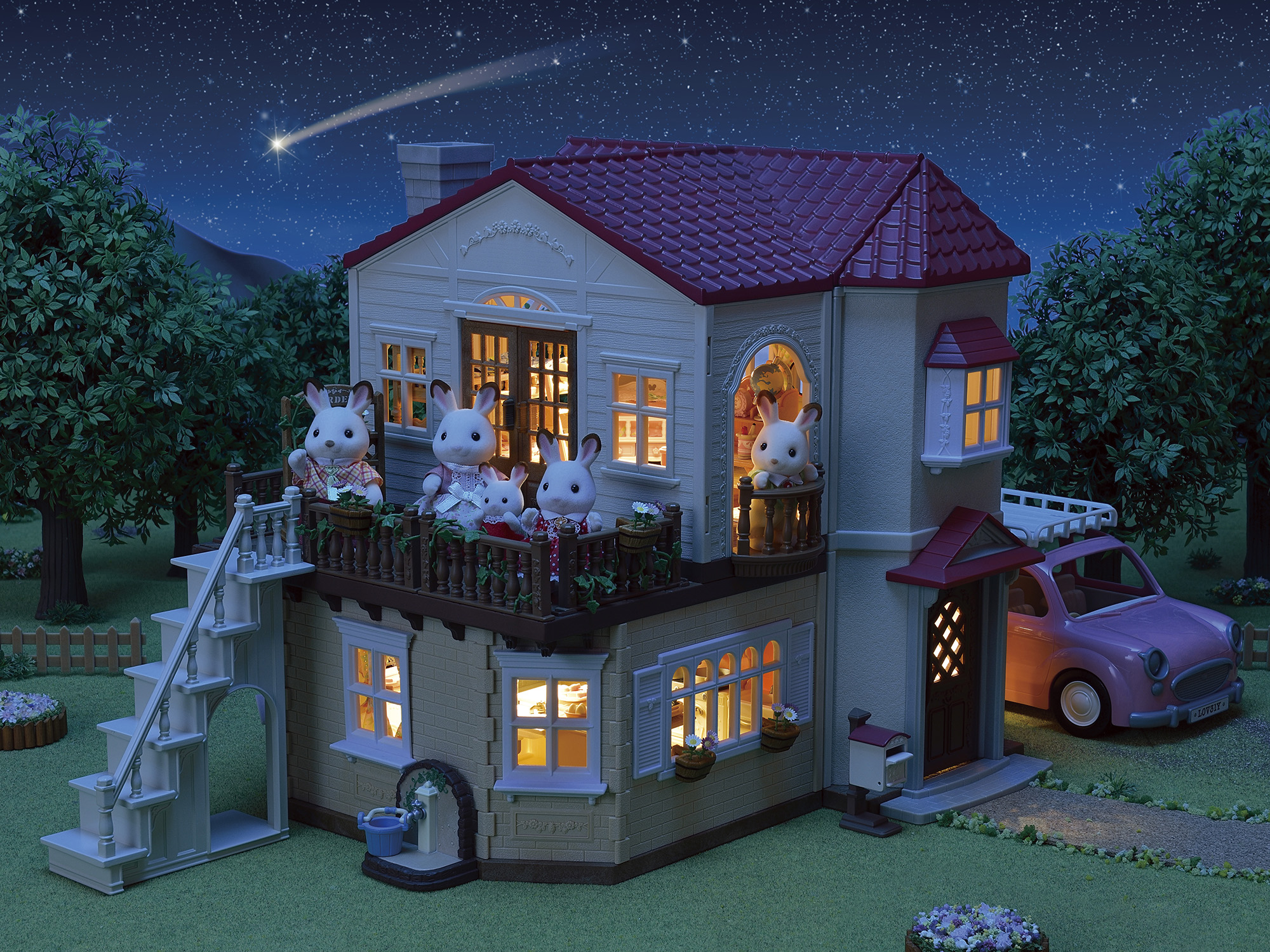 Sylvanian Families Большой Дом Со Светом Купить