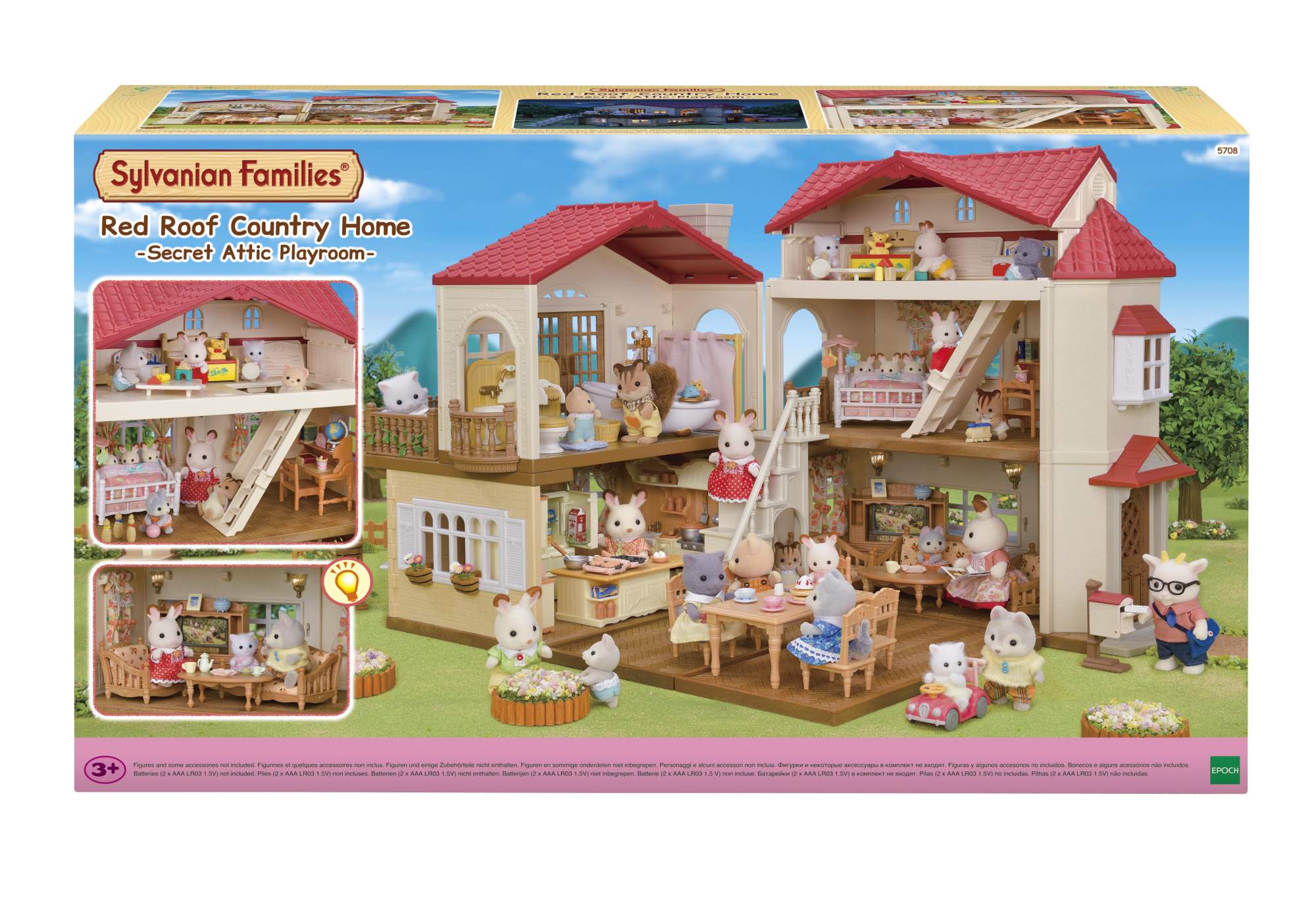 Sylvanian Families Большой Дом Со Светом Купить
