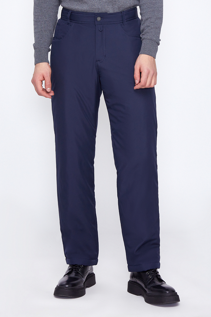 Спортивные брюки мужские Finn Flare W20-22017 синие M