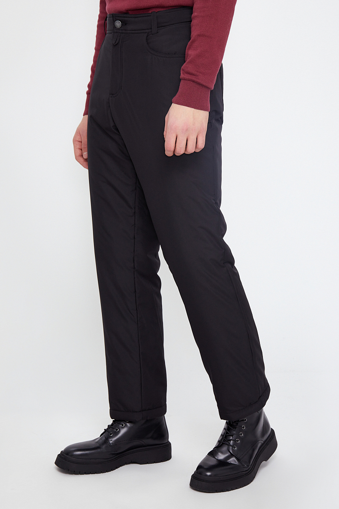 Спортивные брюки мужские Finn Flare W20-22017 черные 3XL
