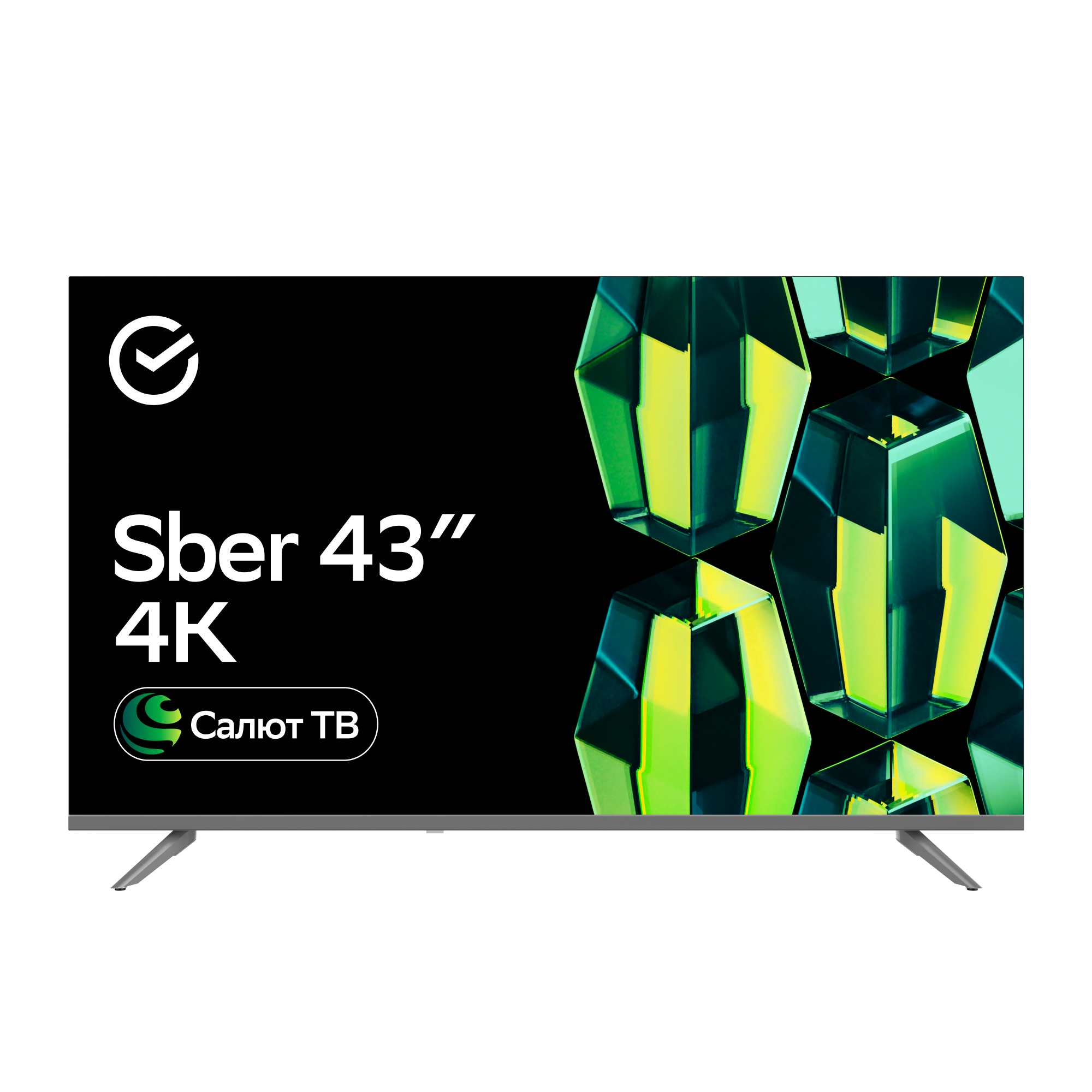 Телевизор Sber SDX-43U4014, 43"(109 см), UHD 4K RAM 2 GB - купить в Сорпл, цена на Мегамаркет