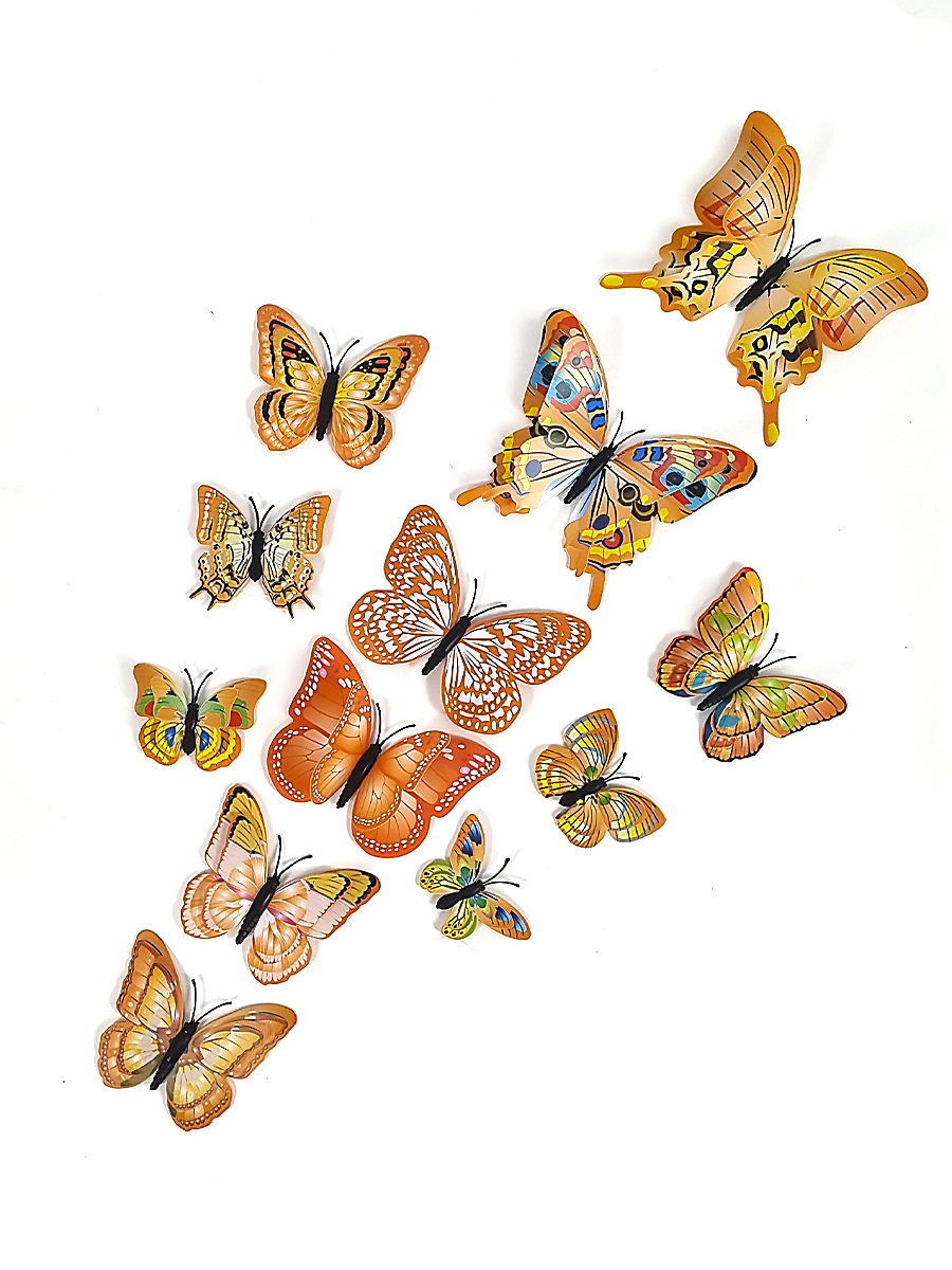 Порхающие бабочки в интерьере: как красиво украсить дом