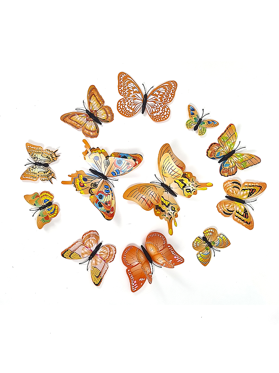 Легкие бабочки, как элемент декора интерьера