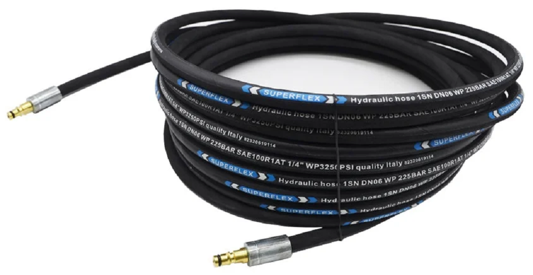 Шланг на Керхер 10 метров со стальным армированием (штуцер-штуцер ...