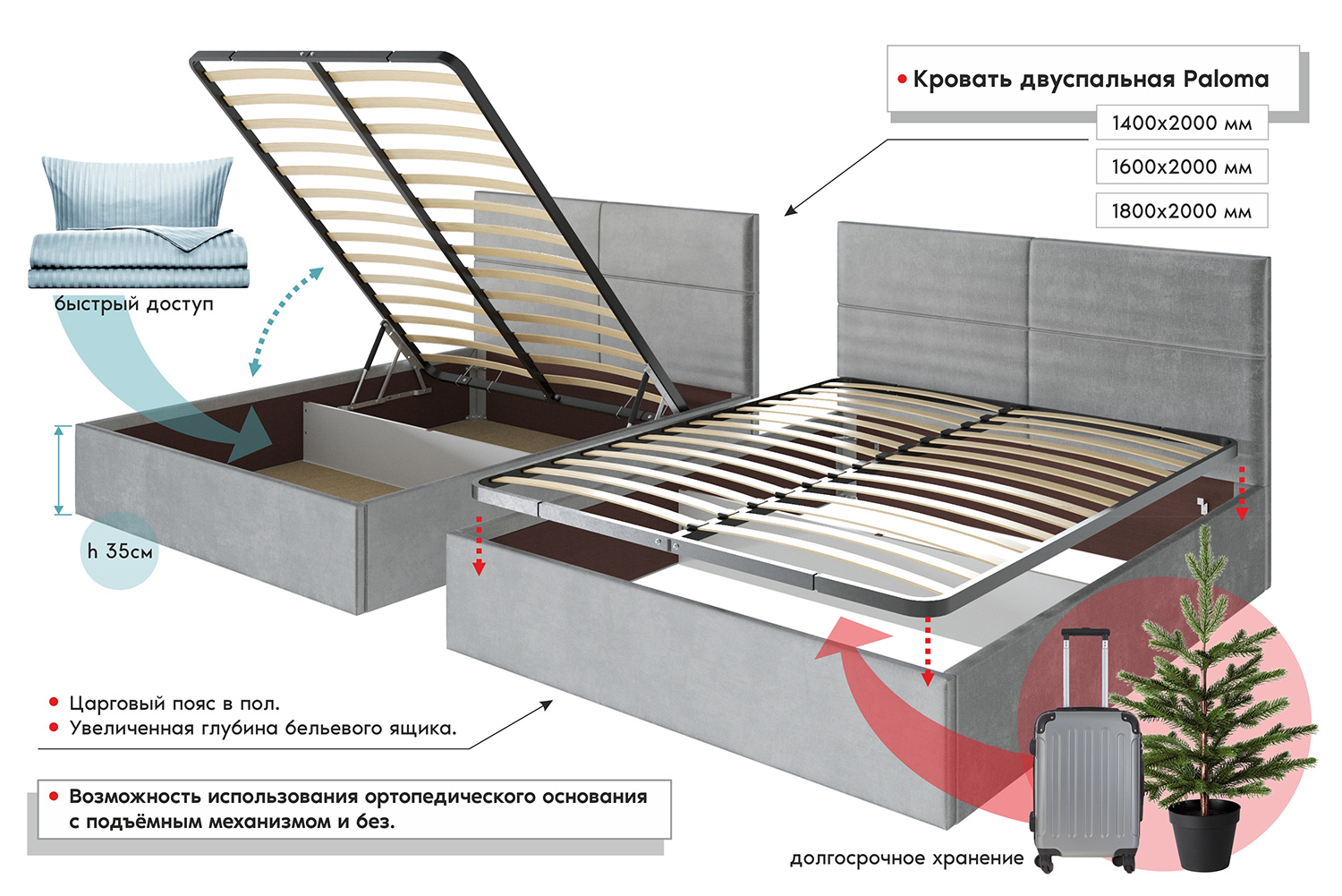 Кровать токио с подъемным механизмом инструкция по сборке