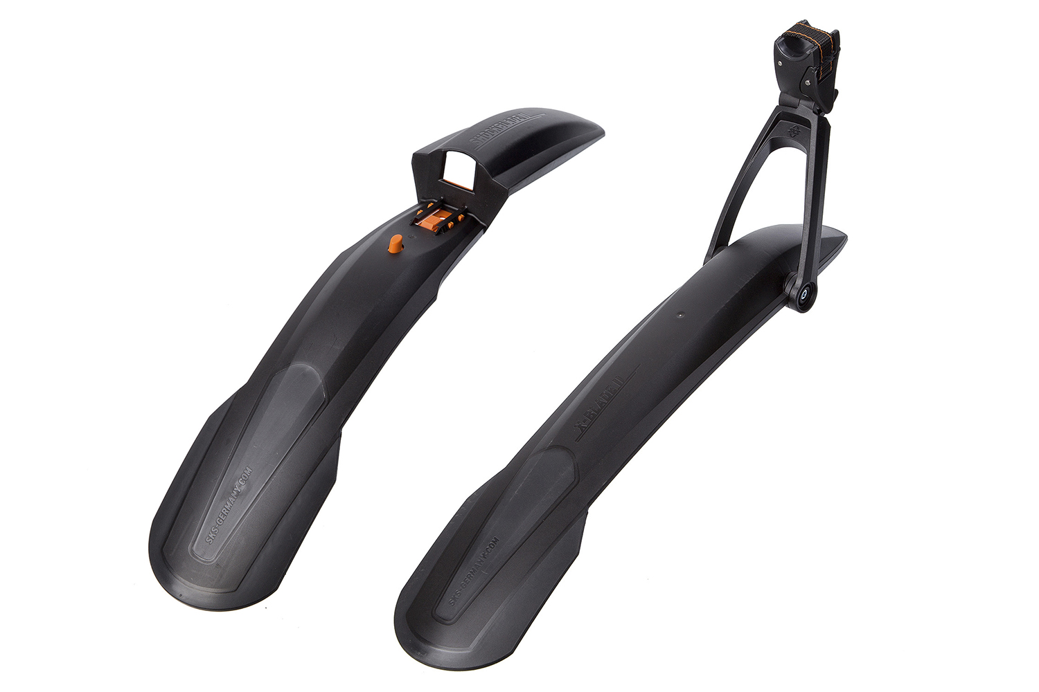Комплект велосипедных крыльев SKS Blade-Set black 26-27.5" - купить в Москве, цены на Мегамаркет