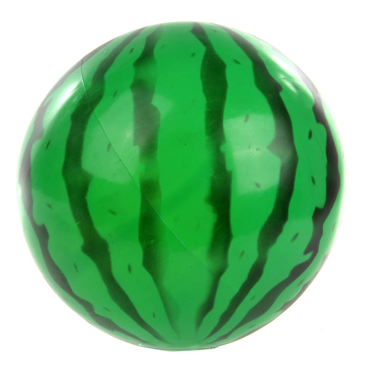 Мяч Арбуз полиэстер зеленый 23 см